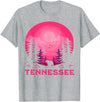 Smoky Mountains Tennessee Hike Outdoor Tennessee Bear Nature Outdoors T-Shirt - Heather Grey