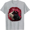 Guinea pig pet love Guinea Pig Punk T-Shirt - Heather Grey