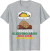 Novelty Camping Clothing People In Sleeping Bags Are Like Soft Tacos Funny Bear T-Shirt - Heather Grey