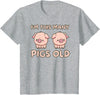 Pigs lover Birthday Gifts Toddler I'm This Many Pigs Old - 2nd Birthday Pig 2 Years Old Bday T-Shirt - Heather Grey
