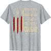 Funny Humor Quote I've Choked A Cougar Vintage (On Back) Never Killed A Mountain Lion But Ive Choked Cougar T-Shirt - Heather Grey