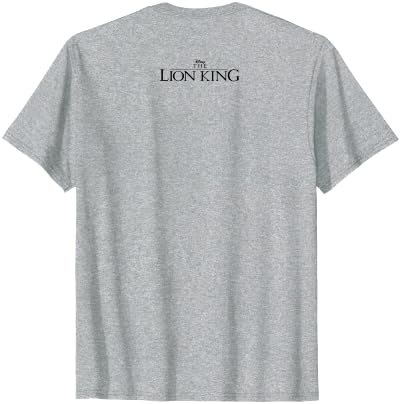 Disney - : Lion King Hakuna Matata Simba Timone Pumbaa T-Shirt - size chart