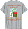 ETCreations Giraffe Weevil T-Shirt - size chart